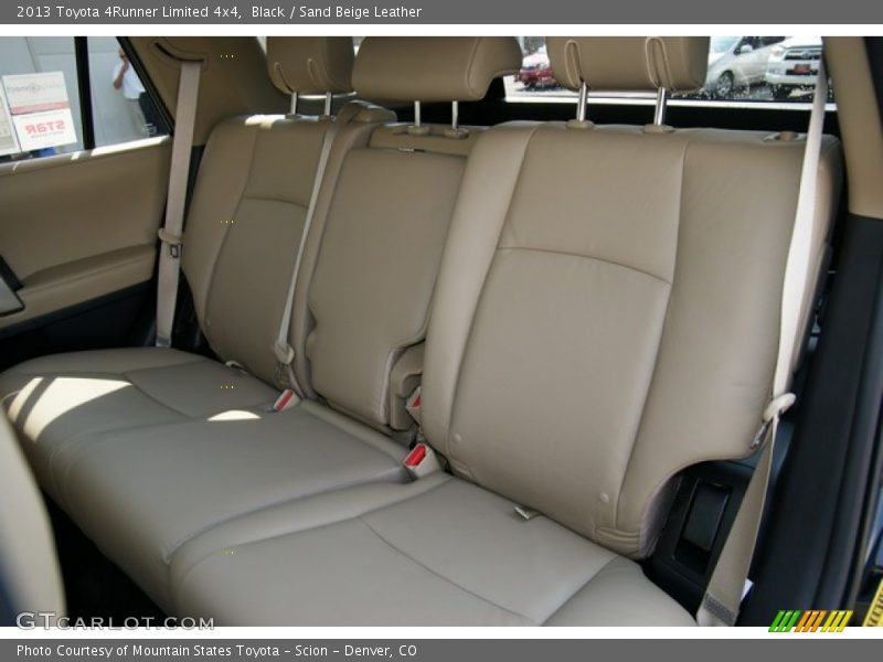 Black / Sand Beige Leather 2013 Toyota 4Runner Limited 4x4