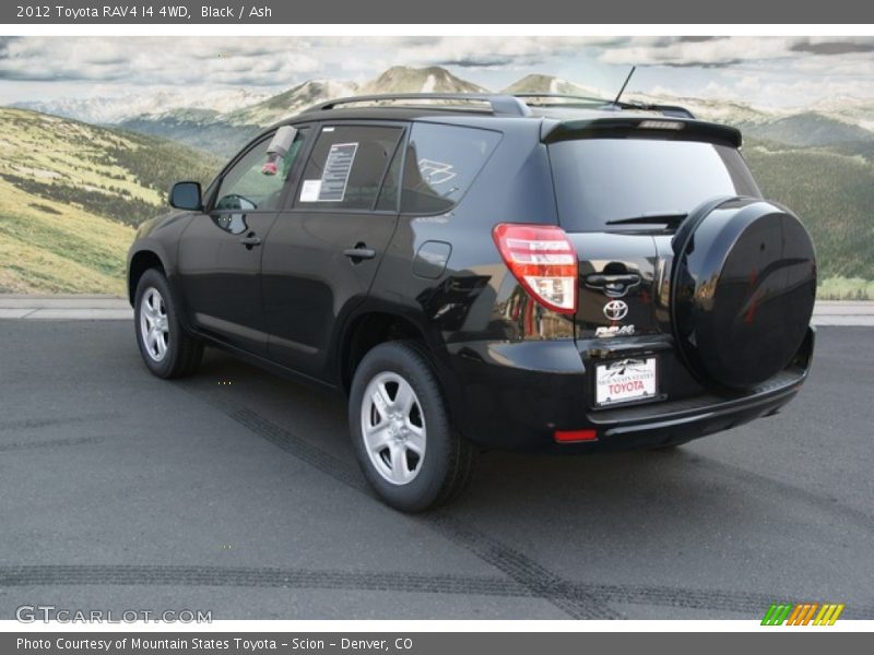 Black / Ash 2012 Toyota RAV4 I4 4WD