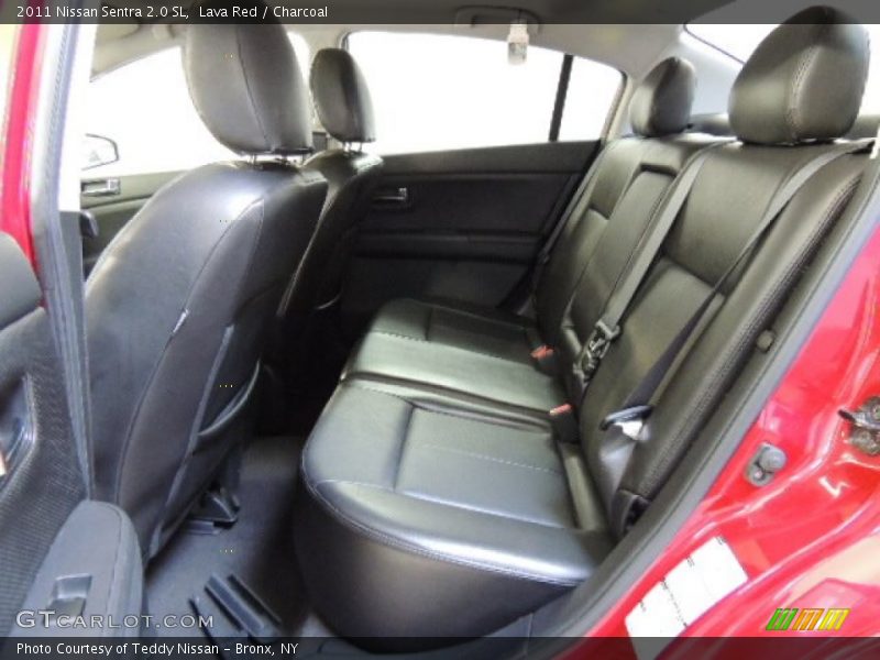 Lava Red / Charcoal 2011 Nissan Sentra 2.0 SL