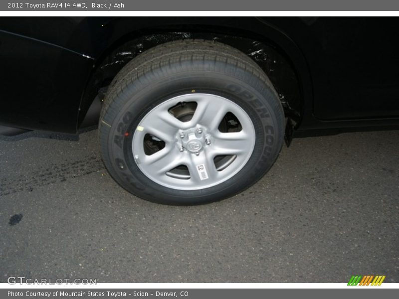 Black / Ash 2012 Toyota RAV4 I4 4WD