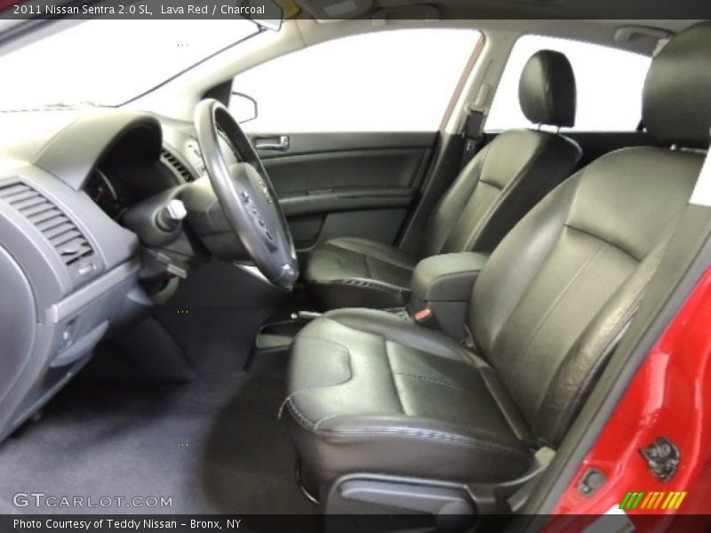 Lava Red / Charcoal 2011 Nissan Sentra 2.0 SL