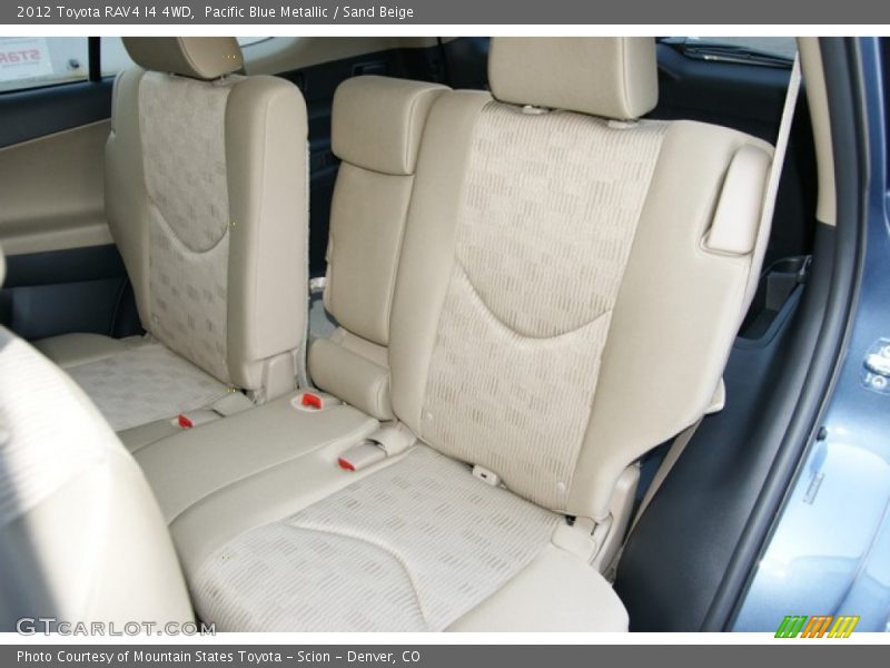 Pacific Blue Metallic / Sand Beige 2012 Toyota RAV4 I4 4WD
