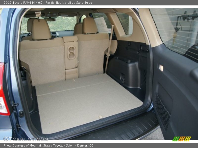 Pacific Blue Metallic / Sand Beige 2012 Toyota RAV4 I4 4WD