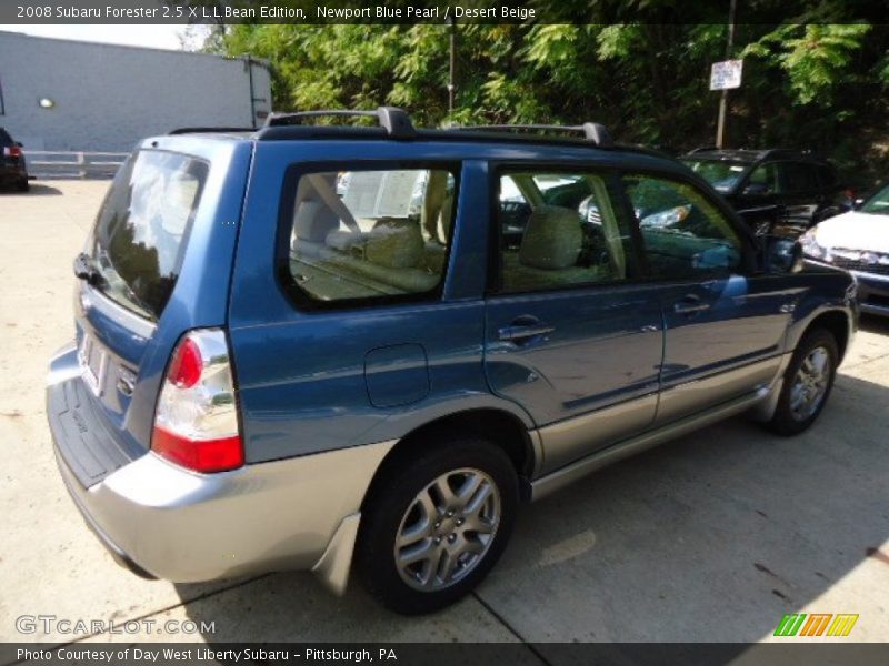 Newport Blue Pearl / Desert Beige 2008 Subaru Forester 2.5 X L.L.Bean Edition