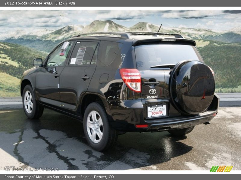 Black / Ash 2012 Toyota RAV4 I4 4WD