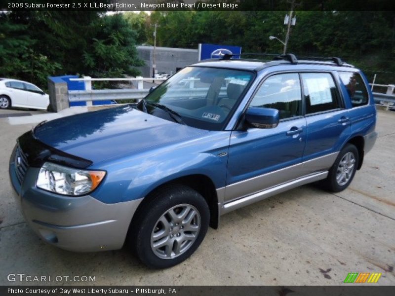 Front 3/4 View of 2008 Forester 2.5 X L.L.Bean Edition