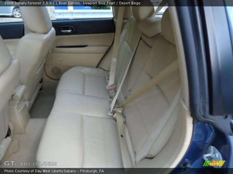  2008 Forester 2.5 X L.L.Bean Edition Desert Beige Interior