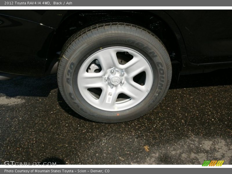 Black / Ash 2012 Toyota RAV4 I4 4WD