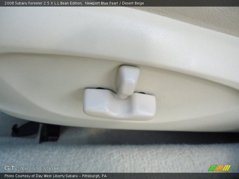 Newport Blue Pearl / Desert Beige 2008 Subaru Forester 2.5 X L.L.Bean Edition