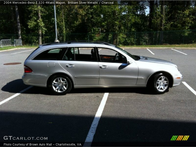 Brilliant Silver Metallic / Charcoal 2004 Mercedes-Benz E 320 4Matic Wagon