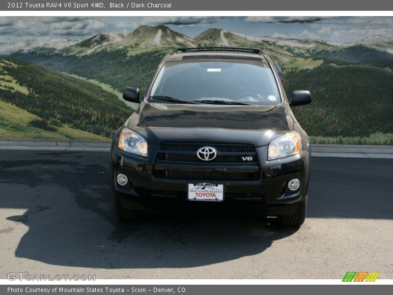 Black / Dark Charcoal 2012 Toyota RAV4 V6 Sport 4WD