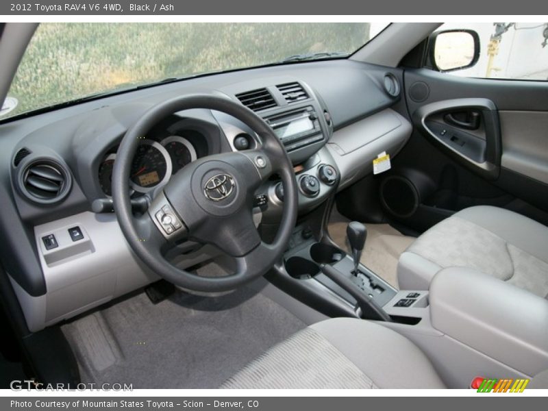  2012 RAV4 V6 4WD Ash Interior