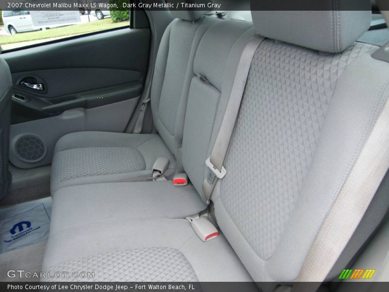 Dark Gray Metallic / Titanium Gray 2007 Chevrolet Malibu Maxx LS Wagon