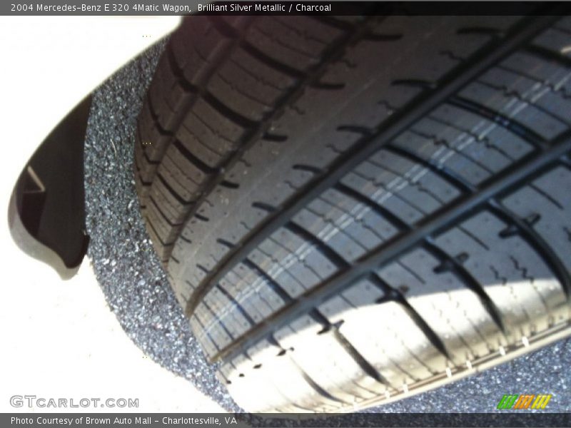 Brilliant Silver Metallic / Charcoal 2004 Mercedes-Benz E 320 4Matic Wagon