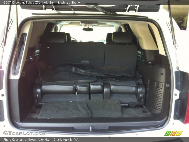 Summit White / Ebony 2007 Chevrolet Tahoe Z71 4x4