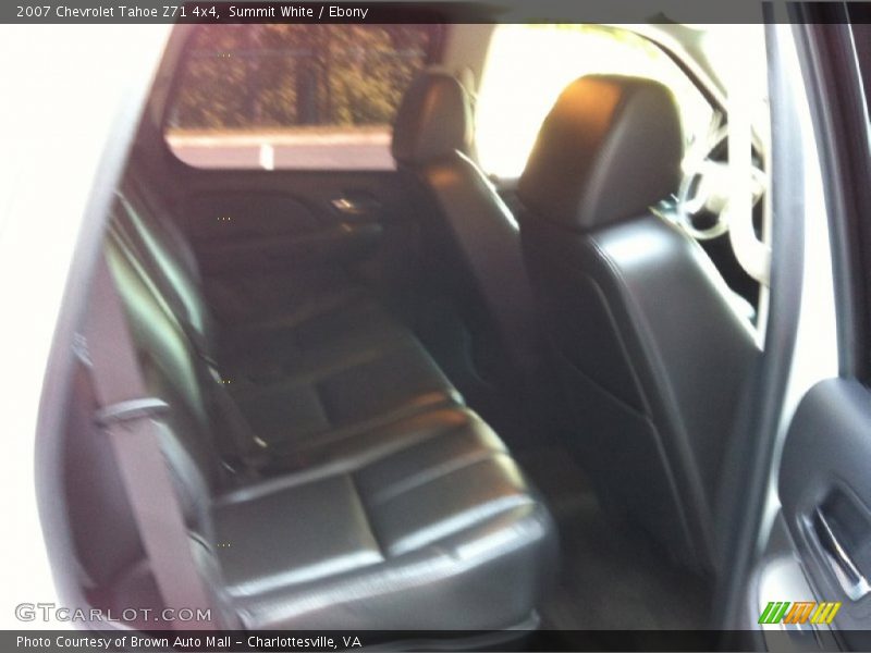 Summit White / Ebony 2007 Chevrolet Tahoe Z71 4x4
