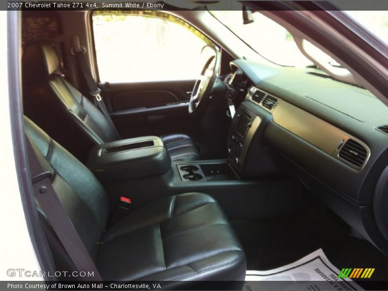 Summit White / Ebony 2007 Chevrolet Tahoe Z71 4x4