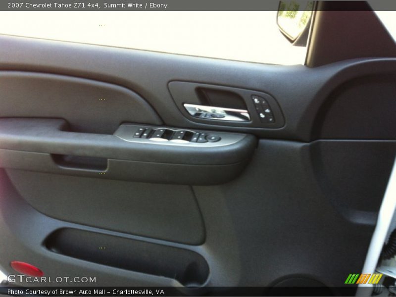 Summit White / Ebony 2007 Chevrolet Tahoe Z71 4x4