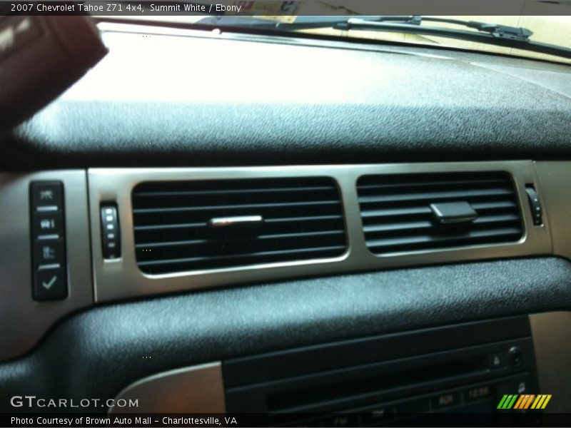 Summit White / Ebony 2007 Chevrolet Tahoe Z71 4x4