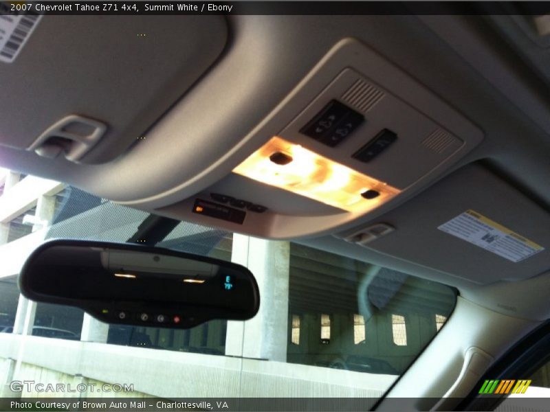 Summit White / Ebony 2007 Chevrolet Tahoe Z71 4x4