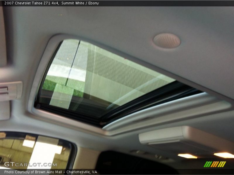 Summit White / Ebony 2007 Chevrolet Tahoe Z71 4x4
