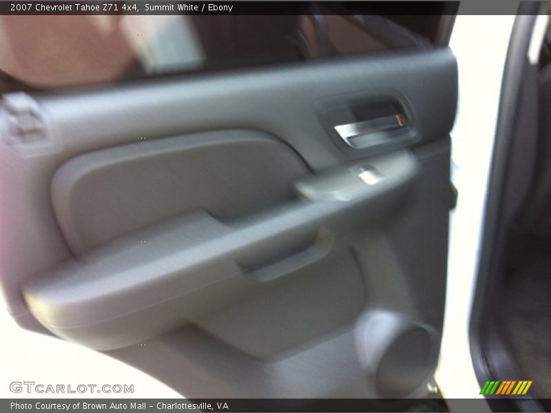 Summit White / Ebony 2007 Chevrolet Tahoe Z71 4x4