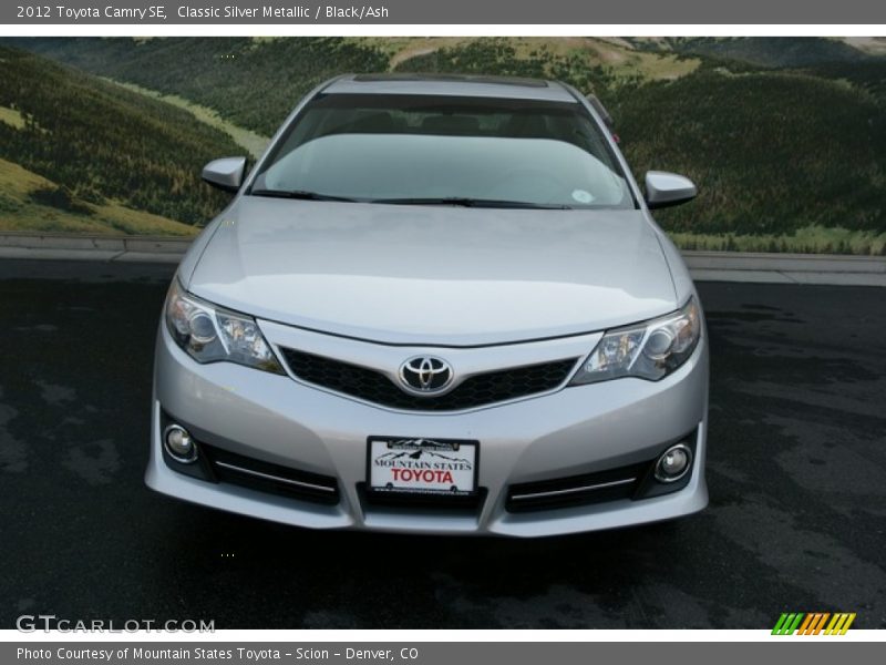 Classic Silver Metallic / Black/Ash 2012 Toyota Camry SE