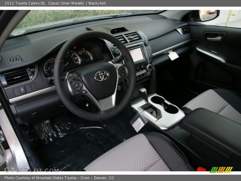 Classic Silver Metallic / Black/Ash 2012 Toyota Camry SE