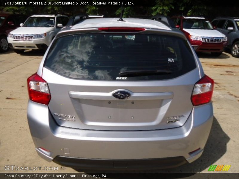 Ice Silver Metallic / Black 2013 Subaru Impreza 2.0i Sport Limited 5 Door