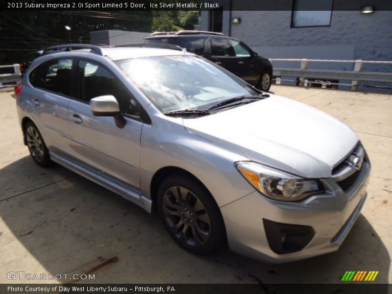 Ice Silver Metallic / Black 2013 Subaru Impreza 2.0i Sport Limited 5 Door