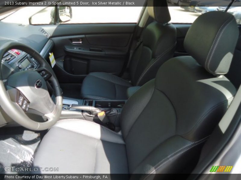 Ice Silver Metallic / Black 2013 Subaru Impreza 2.0i Sport Limited 5 Door