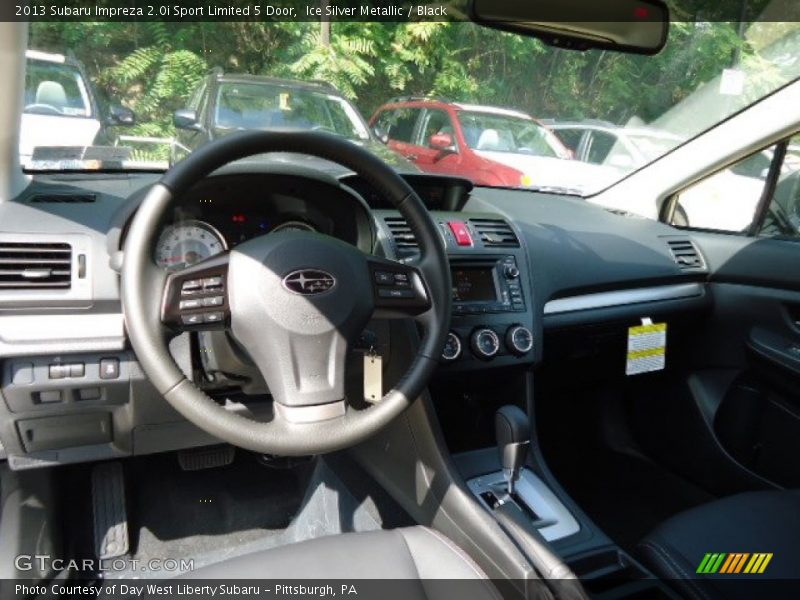 Ice Silver Metallic / Black 2013 Subaru Impreza 2.0i Sport Limited 5 Door
