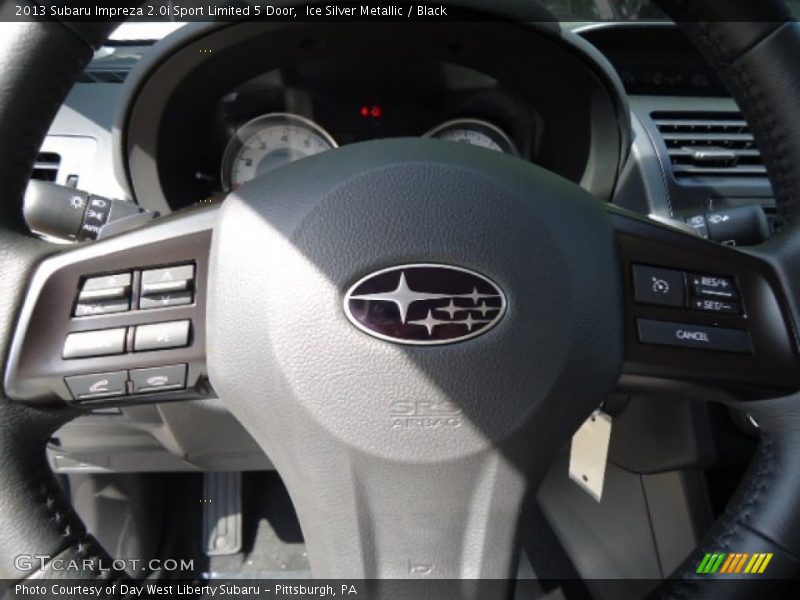Ice Silver Metallic / Black 2013 Subaru Impreza 2.0i Sport Limited 5 Door