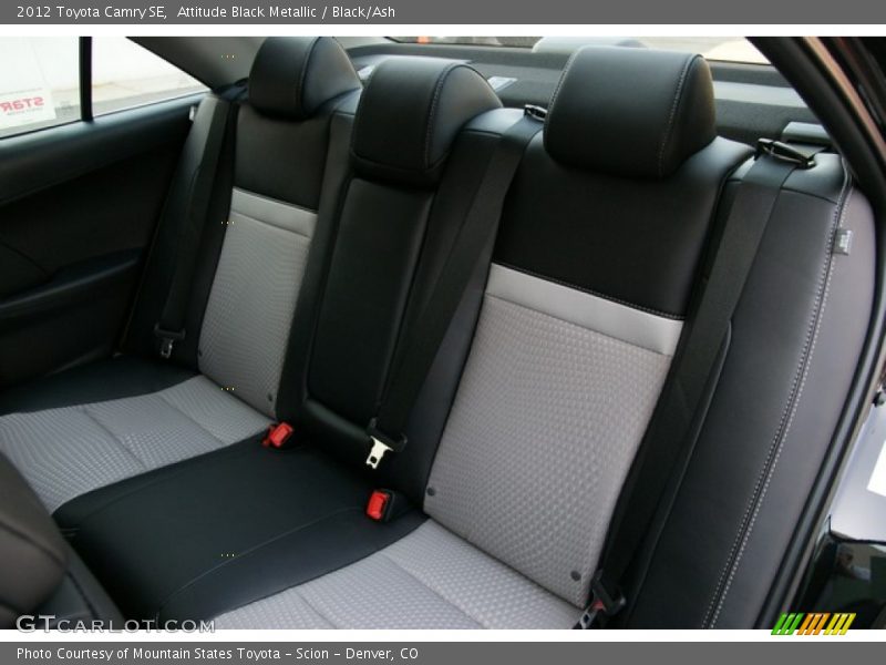 Attitude Black Metallic / Black/Ash 2012 Toyota Camry SE