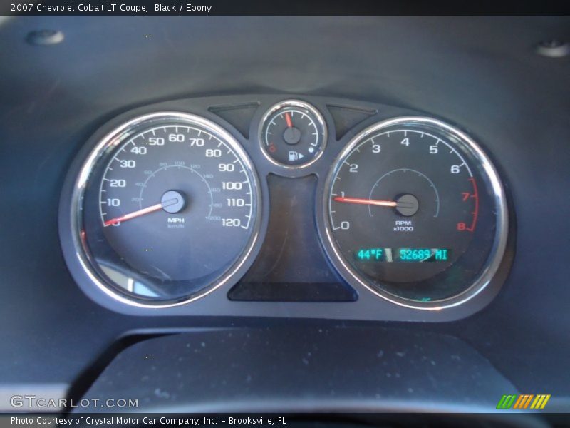 Black / Ebony 2007 Chevrolet Cobalt LT Coupe