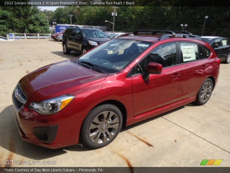 Front 3/4 View of 2013 Impreza 2.0i Sport Premium 5 Door