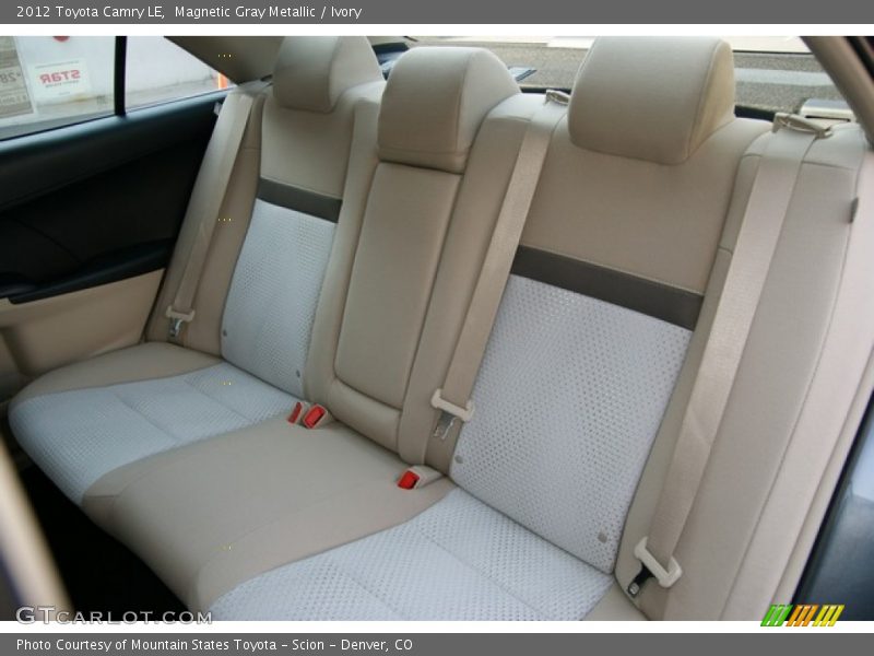 Magnetic Gray Metallic / Ivory 2012 Toyota Camry LE