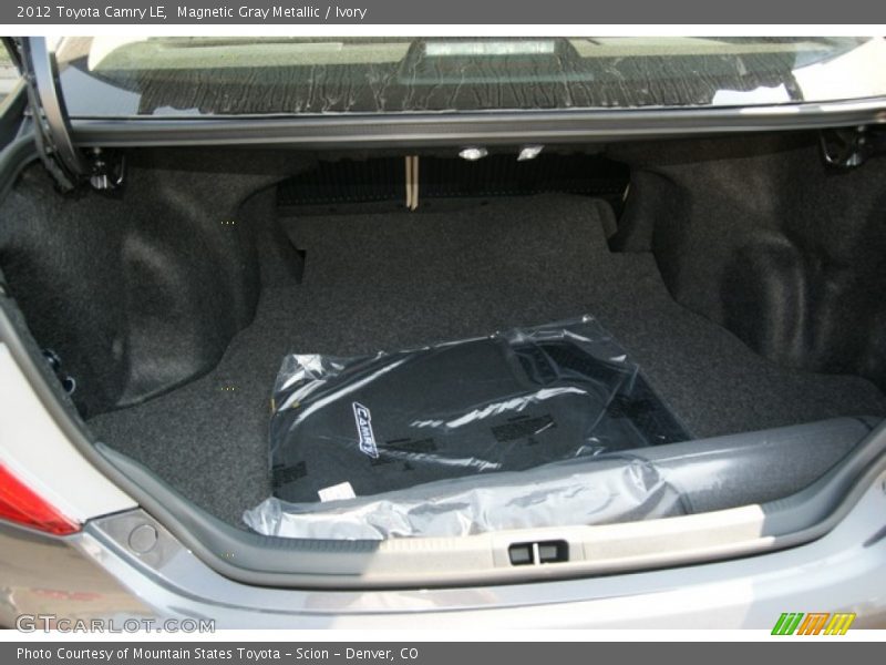 Magnetic Gray Metallic / Ivory 2012 Toyota Camry LE