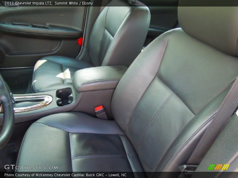 Summit White / Ebony 2012 Chevrolet Impala LTZ