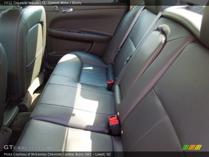 Summit White / Ebony 2012 Chevrolet Impala LTZ