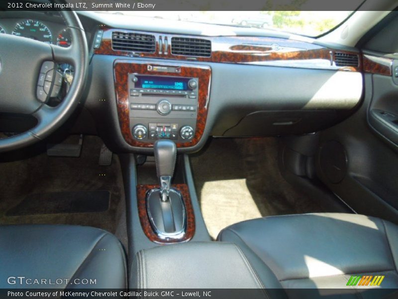 Summit White / Ebony 2012 Chevrolet Impala LTZ