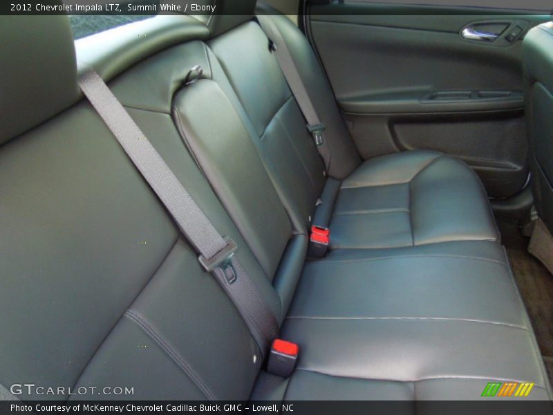 Summit White / Ebony 2012 Chevrolet Impala LTZ
