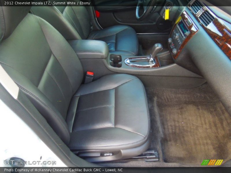 Summit White / Ebony 2012 Chevrolet Impala LTZ