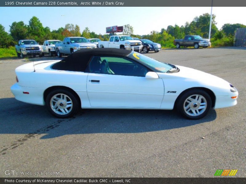 Arctic White / Dark Gray 1995 Chevrolet Camaro Z28 Convertible