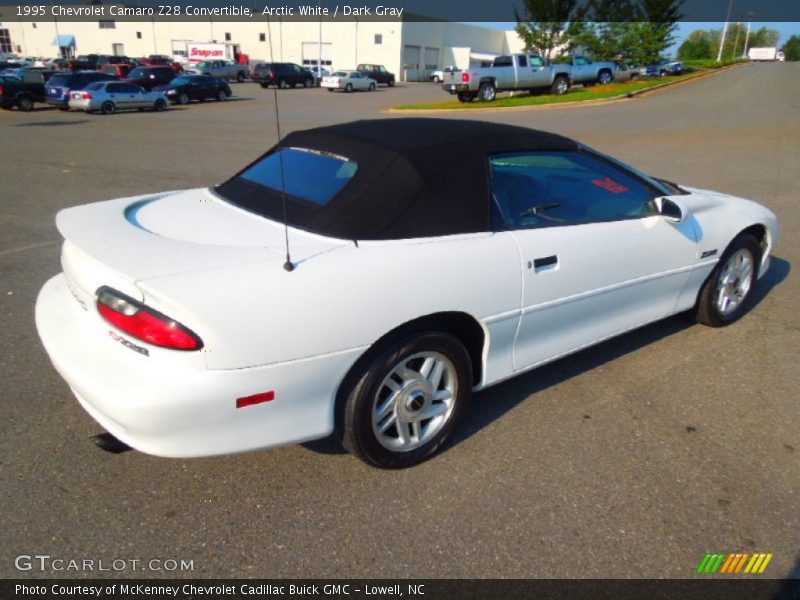 Arctic White / Dark Gray 1995 Chevrolet Camaro Z28 Convertible