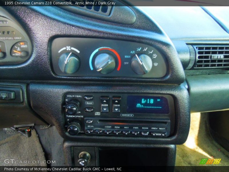 Controls of 1995 Camaro Z28 Convertible