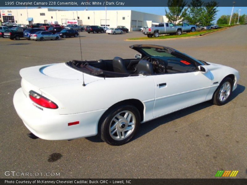 Arctic White / Dark Gray 1995 Chevrolet Camaro Z28 Convertible