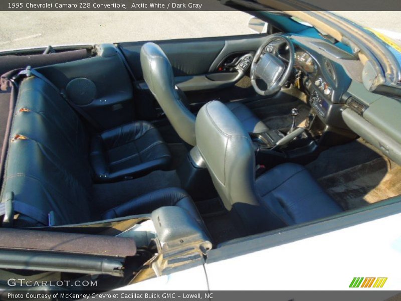 Arctic White / Dark Gray 1995 Chevrolet Camaro Z28 Convertible