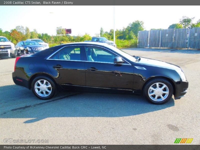 Black Raven / Ebony 2008 Cadillac CTS Sedan