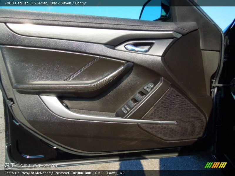 Black Raven / Ebony 2008 Cadillac CTS Sedan